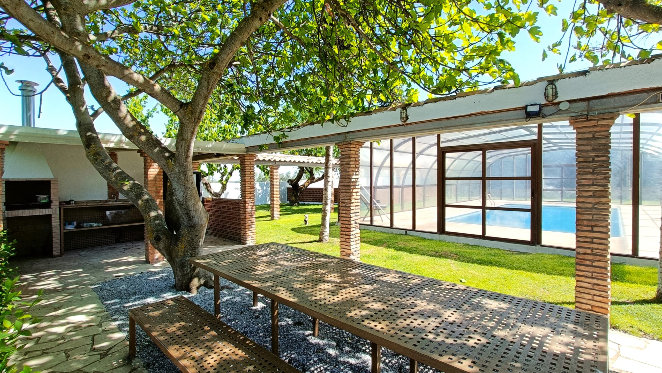 Exterior Bodeguilla Zona de descanso, barbacoa y piscina privada